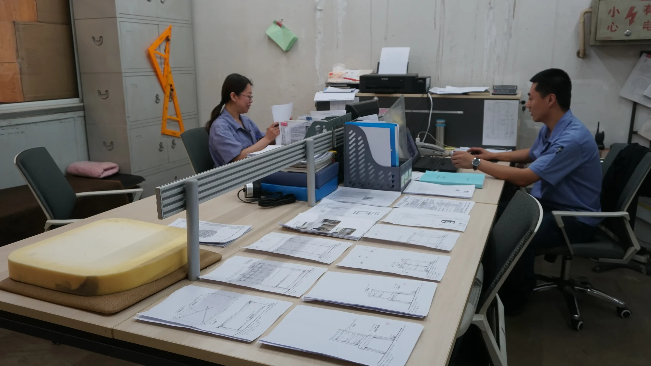 TSXY furniture sample development workshop