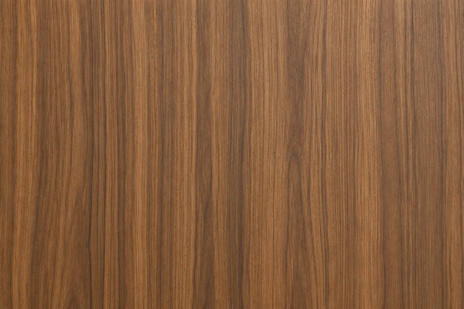 Natural walnut wood veneer with realistic vertical grain