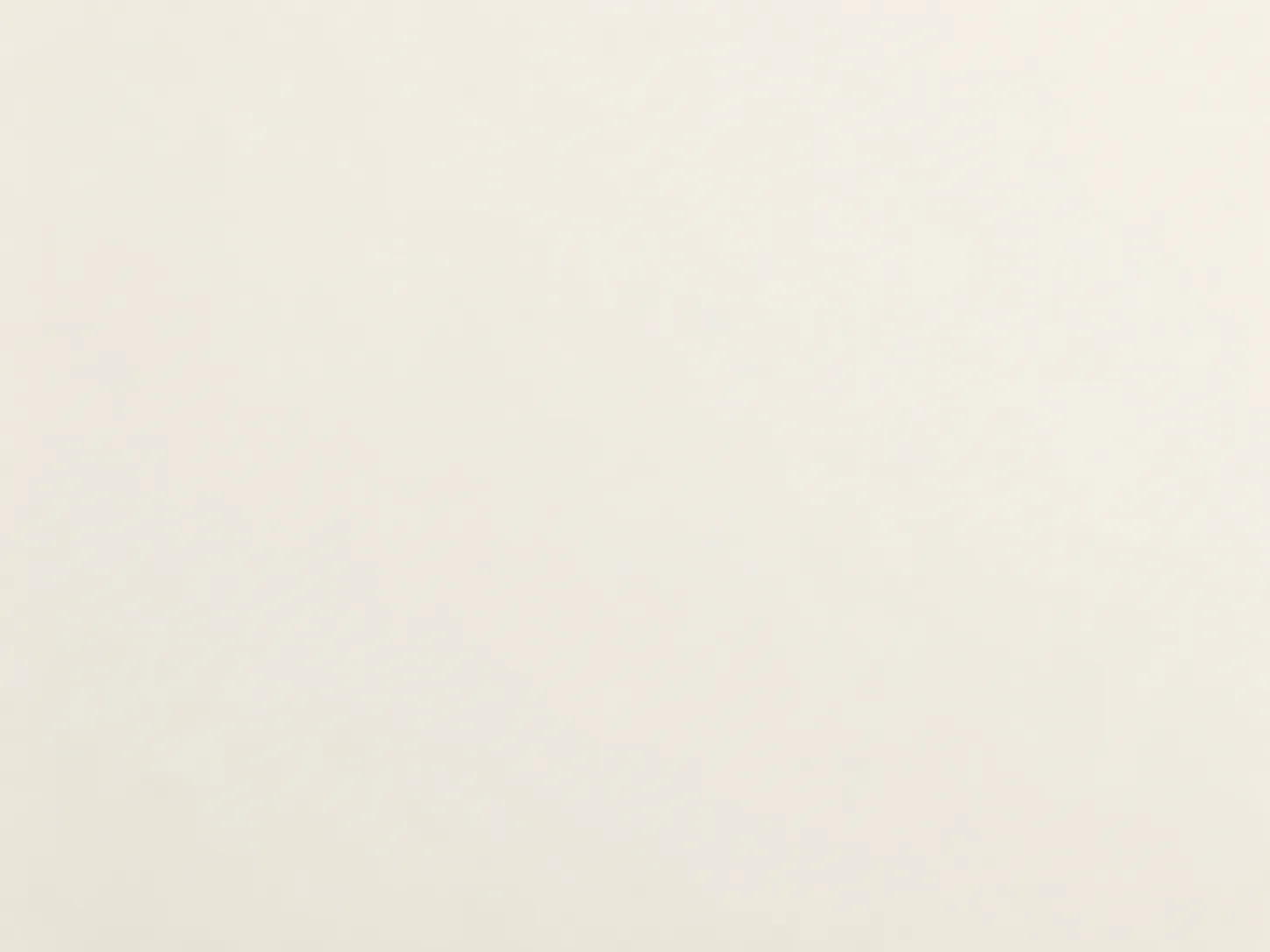 Smooth ivory white laminate surface with matte finish